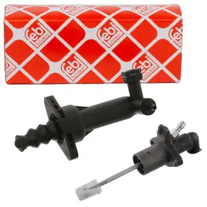 2x febi Nehmerzylinder + Geberzylinder Kupplung für VW Golf 4 Bora New Beetle MQ200 PR-0EM