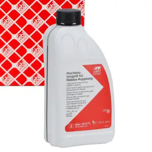1L 1 Liter febi 101171 Hochleistungs&ouml;l Haldex Kupplung Haldex-&Ouml;l GELB