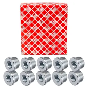 10x febi 05410 Getriebe Ölablassschraube Dichtstopfen für MERCEDES-BENZ