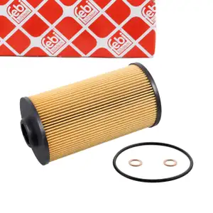 febi 26702 Ölfilter für BMW 5er E34 E39 X5 E53 M60 M62 S62 LAND ROVER Range Rover 3 4.4
