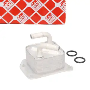 febi 188337 Ölkühler Motorölkühler für RENAULT Espace 5 Kadjar Megane 4 1.6 TCe 213051KC0D