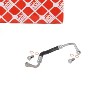 febi &Ouml;lleitung Vorlauf f&uuml;r BMW E90 E91-E93 F07 F10 F11 F01-F04 X5 E70 X6 E71 E72 N57 M57