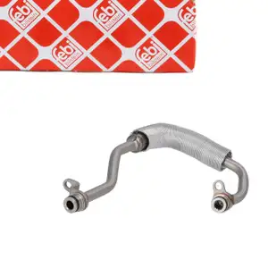 febi 197642 &Ouml;lleitung R&uuml;cklauf f&uuml;r BMW E82/88 E90-93 Z4 E89 N55 Zylinder 4-6 11537558903