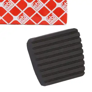 febi 1003633 Pedalbelag Kupplungspedal Gummipedalbelag Kupplung f&uuml;r PEUGEOT 206 CC 213037