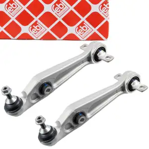 2x febi 179411 Querlenker Lenker Radaufh&auml;ngung f&uuml;r TESLA Model 3 5YJ3 Vorne vorne unten