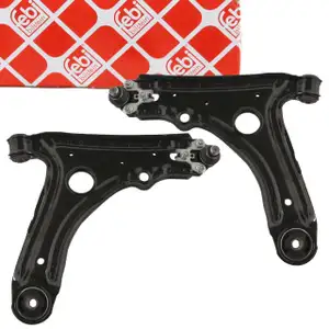 2x febi Querlenker + Traggelenk f&uuml;r VW Golf 2 Jetta 1 2 SEAT Cordoba Ibiza 2 Toledo vorne