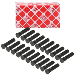 20x febi 199119 Radbolzen Radschraube M12x1,5 f&uuml;r FORD Mondeo 5 MK5 5205119
