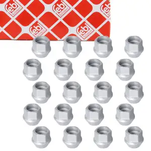 20x febi 186358 Radmutter Radschraube M14x1,5mm f&uuml;r TESLA S 3 10 Y 1027002-00-B