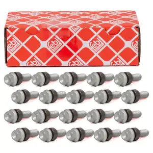 20x febi Radschraube M14x1,5mm für PORSCHE 996 997 Boxster Cayman vorne 99736120302