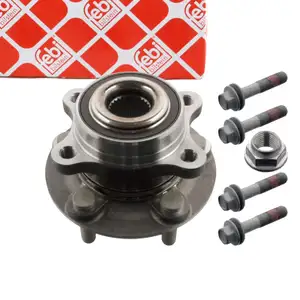 febi 101376 Radnabe f&uuml;r FORD Mondeo 5 MK5 2.0 TDCi / EcoBlue 4x4 vorne o. hinten