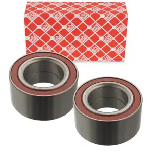 2x febi 04526 Radlager f&uuml;r BMW E30 E36 E46 AUDI 100 200 C2 C3 PORSCHE 911 914 hinten