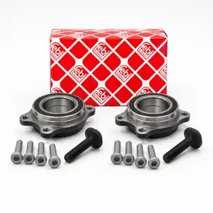 2x febi 30271 Wheel Bearing Kit for AUDI A4 B8, A5, A6, C7, A7, Q5 8RB and PORSCHE Macan (front/rear)