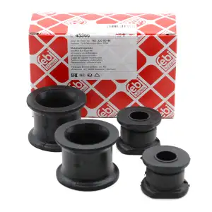 4x febi 45366 Stabilisatorlager f&uuml;r MERCEDES M-KLASSE W163 vorne 1633200044