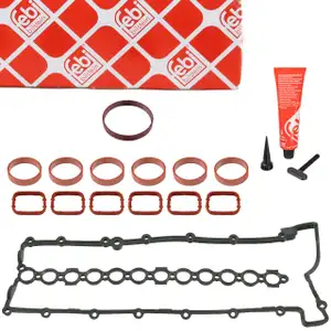 febi Rep.-Satz Ventildeckeldichtung f&uuml;r BMW E46 E90-93 E39 E60 E61 E63 E64 E65-67 X3 M57