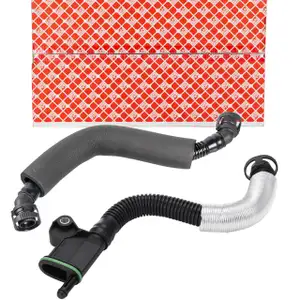 2x febi Schlauch Kurbelgeh&auml;useentl&uuml;ftung f&uuml;r VW Golf 6 GTI Passat B6 B7 A3 8P 1.8/2.0 TSI