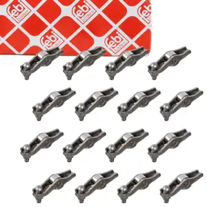 16x febi 180988 Kipphebel Schlepphebel f&uuml;r MAZDA 3 BL 6 GH CX-7 ER 2.2 MZR CD