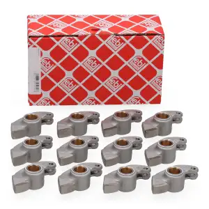 12x febi 04929 Kipphebel für BMW 1500-2000 1502-2002 E21 E30 E12 E28 E34 E24 E23 M10 M30