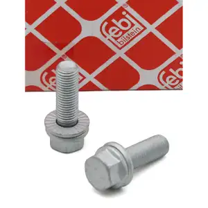 2x febi 181551 Schraube Bremssattel f&uuml;r AUDI A4 B8 B9 A5 A6 C7 C8 A7 Q5 8RB FY N91041702