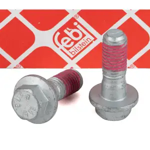 2x febi 182462 Schraube Bremssattel f&uuml;r FORD Focus 2 2.5 Mondeo 4 S-Max WA6 vorne 1382746