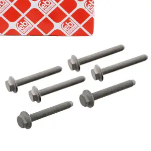 FEBI Schraubensatz Montagesatz Querlenker VW Golf 5 6 Touran A3 8P Leon 1P Octavia 2 vorne