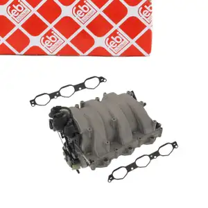 febi 48381 Ansaugkrümmer Saugrohr + Dichtungen für MERCEDES-BENZ V6 M272