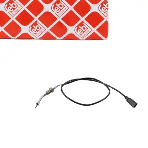 febi Abgastemperatursensor f&uuml;r VW Golf 6 Passat B7 SKODA Superb Yeti 2 1.6/2.0 TDI