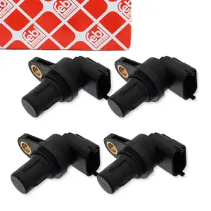 4x FEBI 38292 Nockenwellensensor MERCEDES W203 W204 W211 W212 X204 PORSCHE 997 987