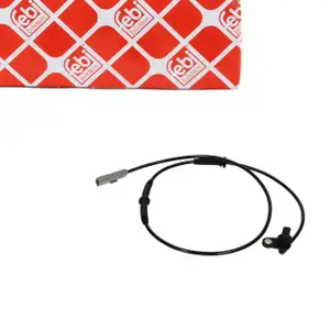 febi ABS Sensor Raddrehzahl f&uuml;r RENAULT Express DACIA Lodgy Dokker hinten links