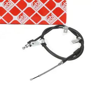 febi 193511 Handbremsseil Bremsseil f&uuml;r KIA Picanto 1 SA mit ABS hinten links