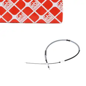 febi 198147 Seilzug Feststellbremse Bremsseil f&uuml;r OPEL Movano B RENAULT Master 3 hinten