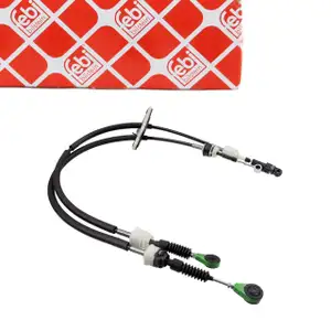 febi Seilzug Schaltzug Schaltgetriebe f&uuml;r CITROEN Nemo PEUGEOT Bipper FIAT Qubo Fiorino