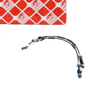 febi 198396 Seilzug Doppelseilzug Schaltgetriebe f&uuml;r ALFA ROMEO 147 GT 937 71735927
