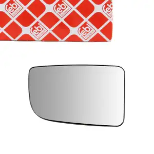febi 179920 Spiegelglas konvex für MERCEDES-BENZ Sprinter 3-5t B907 B910 links 9108112700