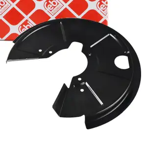 febi 175563 Spritzblech Ankerblech f&uuml;r LAND ROVER Defender L316 hinten links LR017961