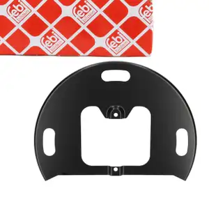 febi Spritzblech Bremsscheibe Abdeckblech f&uuml;r IVECO Daily 4 5 Vorderachse 5801372478