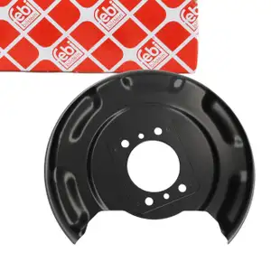 febi Spritzblech Bremsscheibe f&uuml;r HYUNDAI Accent 4 5 2 KIA Rio 3 hinten links 583901R000