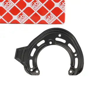 febi Spritzblech Bremsscheibe Abdeckblech f&uuml;r OPEL Corsa C Tigra B vorne rechts 9156116