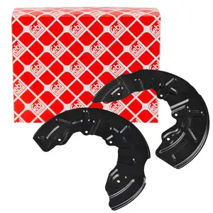 2x febi Spritzblech Ankerblech Bremsschiebe für AUDI A4 B6 SEAT EXEO vorne links + rechts