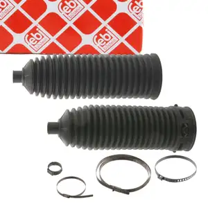 2x febi Spurstange Manschette f&uuml;r MERCEDES E-Klasse E211 S211 CLS C219 SLK SLC R172 vorne