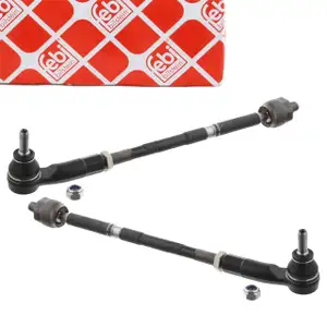 2x febi Spurstange + Kopf f&uuml;r VW Golf 5 6 7 AUDI A3 8P 8V SEAT Leon 1P 5F Octavia 3 vorne