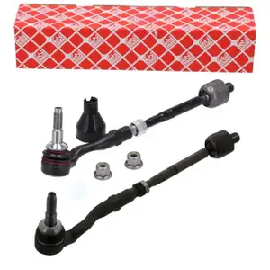 2x febi Spurstange + Kopf f&uuml;r BMW 5er F10 F11 F07 6er F12 F13 F06 7er F01-F04 vorne