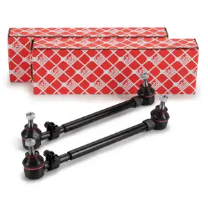 2x febi 02386 Spurstange f&uuml;r MERCEDES 124 E-Klasse W124 A124 S124 C124 vorne 1243300903