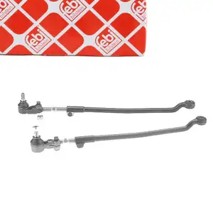 2x febi PROKIT Spurstange + Spurstangenkopf f&uuml;r OPEL Astra F Calibra A Vectra A vorne