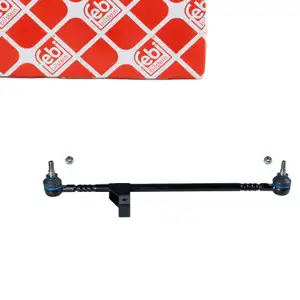 febi Spurstange + K&ouml;pfe f&uuml;r MERCEDES-BENZ W123 S123 C123 W116 Vorderachse mitte 1234601505