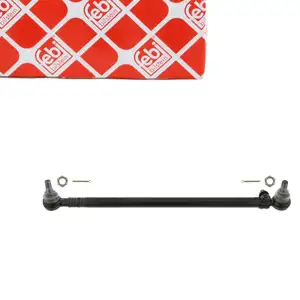 febi 17575 Spurstange + K&ouml;pfe f&uuml;r MERCEDES-BENZ MB W631 Vorderachse mitte 6313300603
