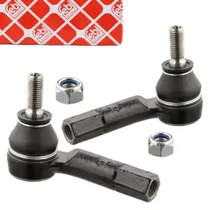 2x febi Spurstangenkopf f&uuml;r VW Polo 4 5 SEAT Ibiza 3 4 SKODA Fabia 1 2 Rapid vorne