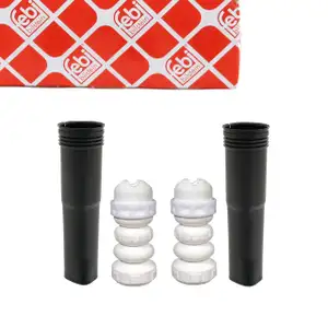 febi Staubschutz + Anschlagpuffer für VW Golf 7 8 SEAT Leon SKODA Octavia 3 4 hinten