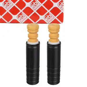 febi 176338 Staubschutz Dreckschutz + Anschlagpuffer Satz für OPEL Corsa E Adam hinten