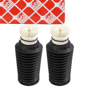febi 180796 Staubschutz Dreckschutz + Anschlagpuffer Satz f&uuml;r ALFA ROMEO Giulietta vorne