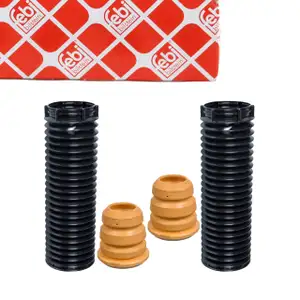 febi 180259 Staubschutz Dreckschutz + Anschlagpuffer Satz f&uuml;r FORD Focus 2 MK2 C-Max vorne